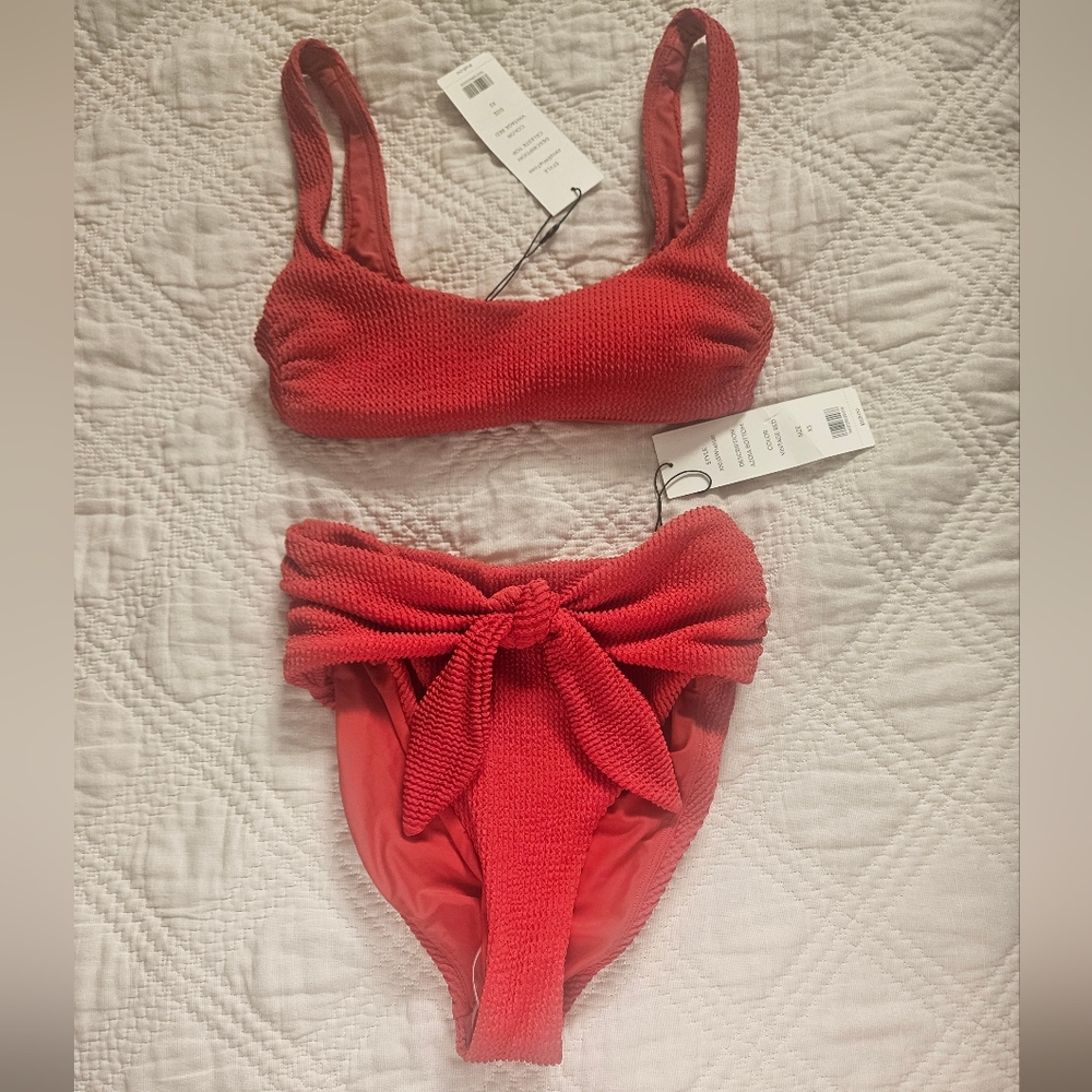 COPY - VERONICA BEARD SWIM BIKINI SET XS NWT